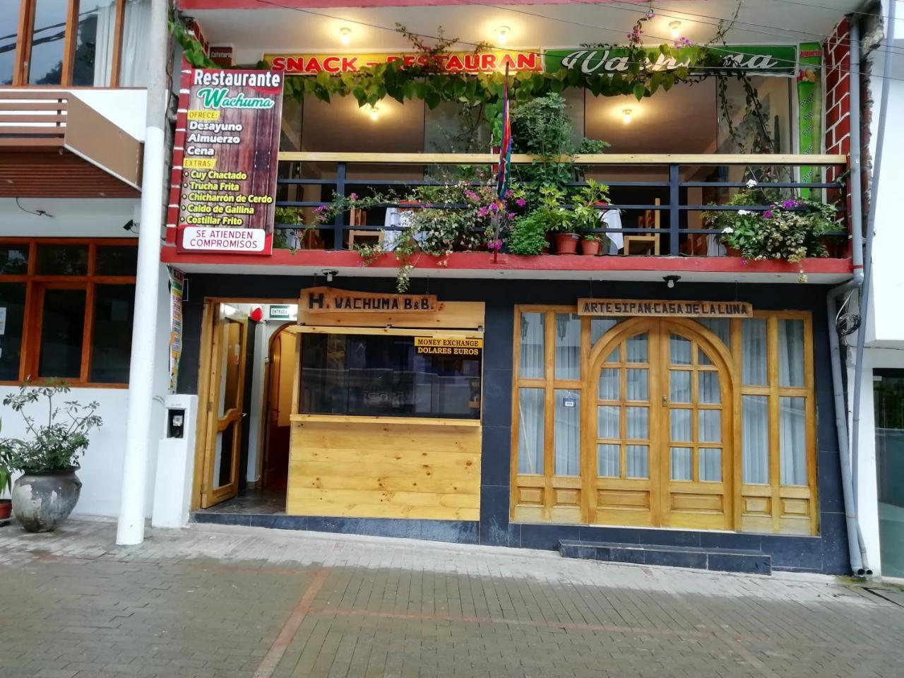 מאצ'ופיצ'ו Hostal Wachuma B&B מראה חיצוני תמונה